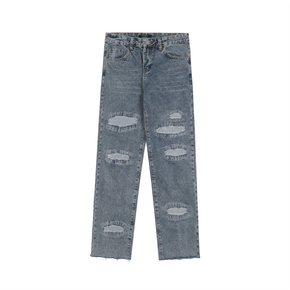 Men's Baggy Ripped Jeans